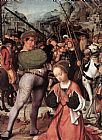 Martyrdom Paintings - The Martyrdom of St Catherine by Jan Provost